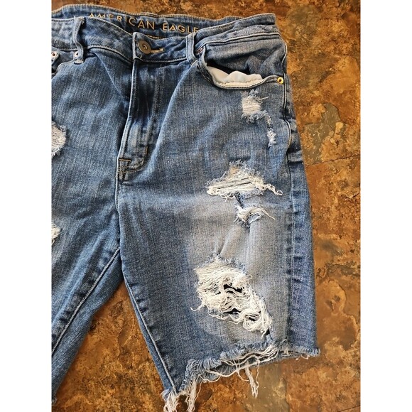 American Eagle Cut Offs Mens 34 Next Level Air flex‎ Stretch Distressed (708) - Picture 9 of 10